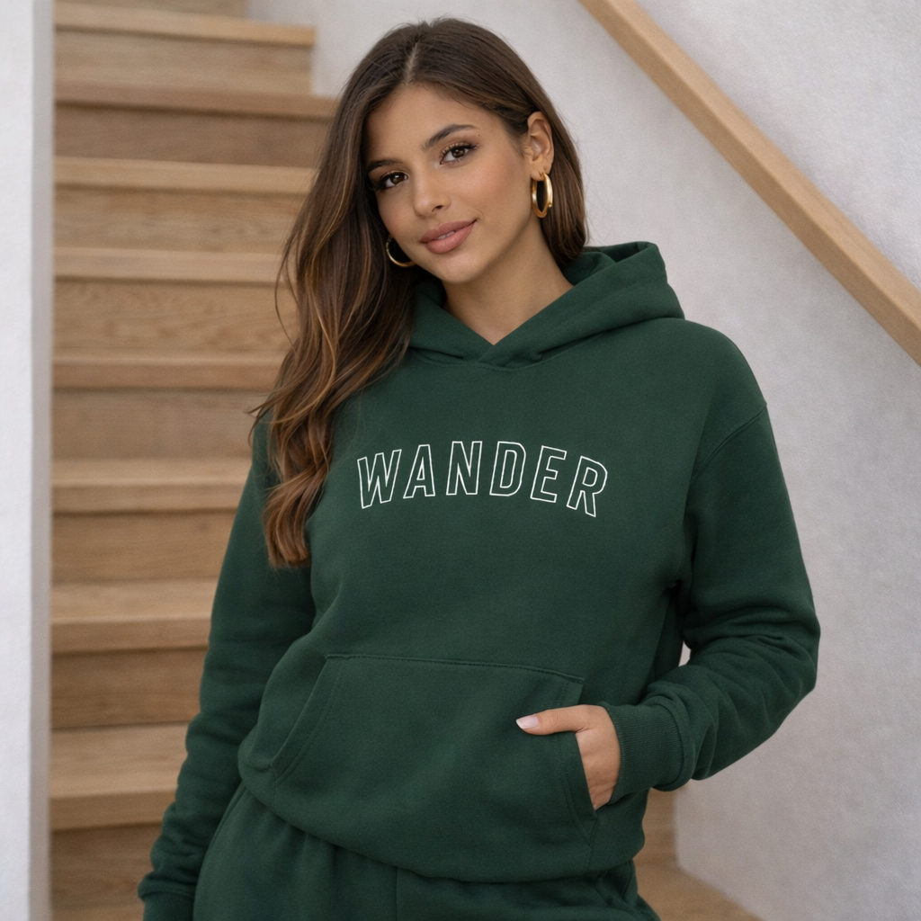 Oversized Wander Varsity Heavyweight Hoodie