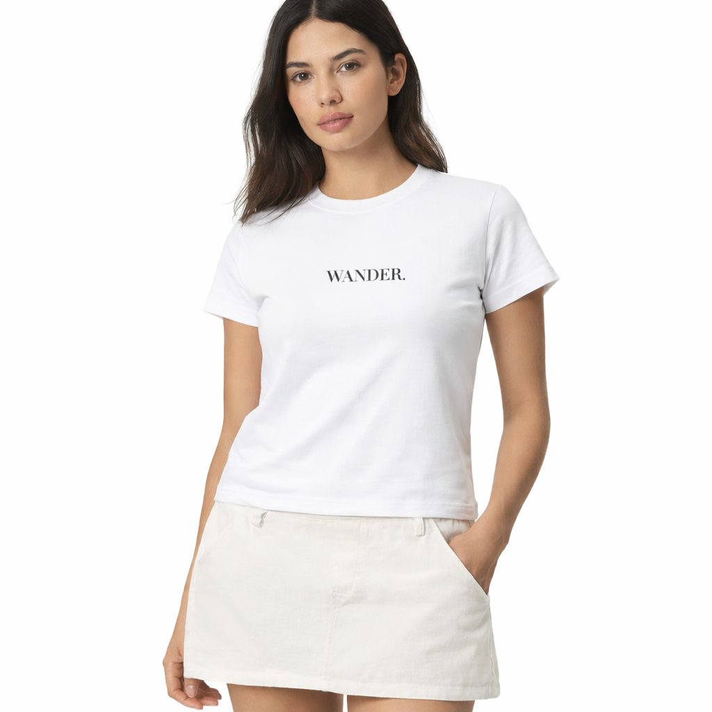 Essential Bodycon Crewneck T-Shirt