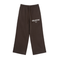 Fleece Drawstring Straight-Leg Sweatpants